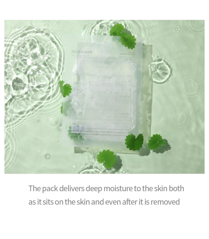Mixsoon – Centella Mask – Maschera viso lenitiva e idratante