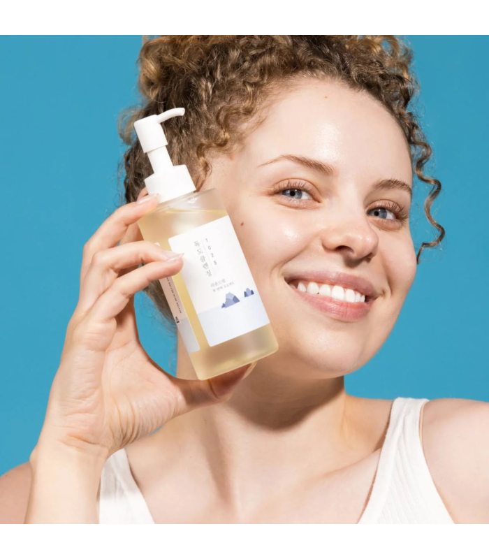 Round Lab – 1025 Dokdo Cleansing Oil – Olio detergente viso struccante delicato