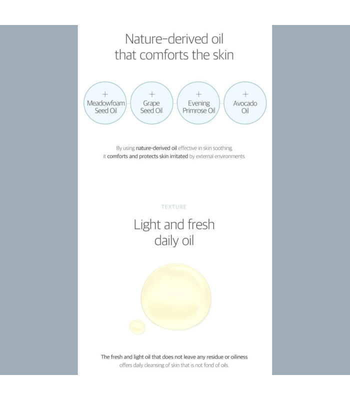 Round Lab – 1025 Dokdo Cleansing Oil – Olio detergente viso struccante delicato