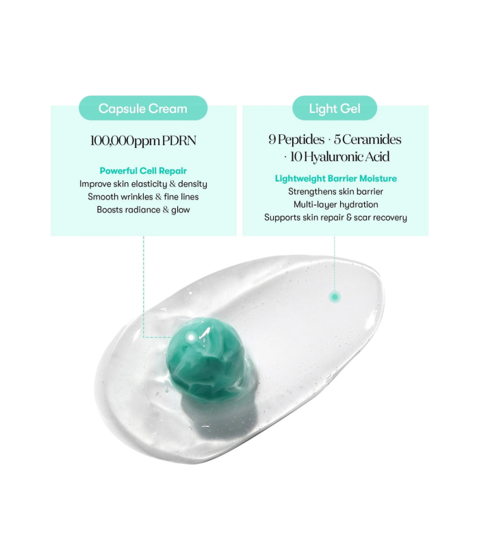 VT Cosmetics – PDRN Capsule Cream 100 – Crema viso idratante e rigenerante