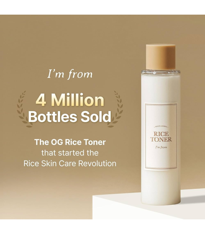 I’m From Rice Toner – Tonico Idratante & Illuminante al Riso | MewiSkin