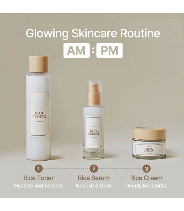 I’m From Rice Toner – Tonico Idratante & Illuminante al Riso | MewiSkin