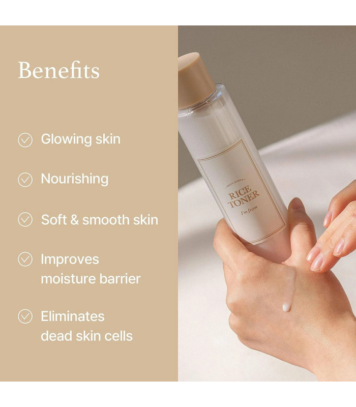 I’m From Rice Toner – Tonico Idratante & Illuminante al Riso | MewiSkin