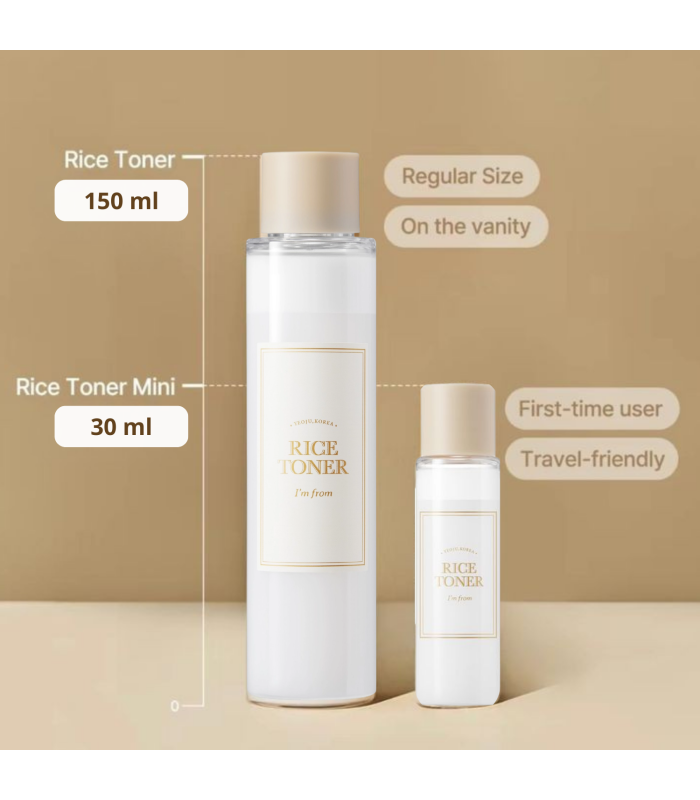 I’m From Rice Toner – Tonico Idratante & Illuminante al Riso | MewiSkin