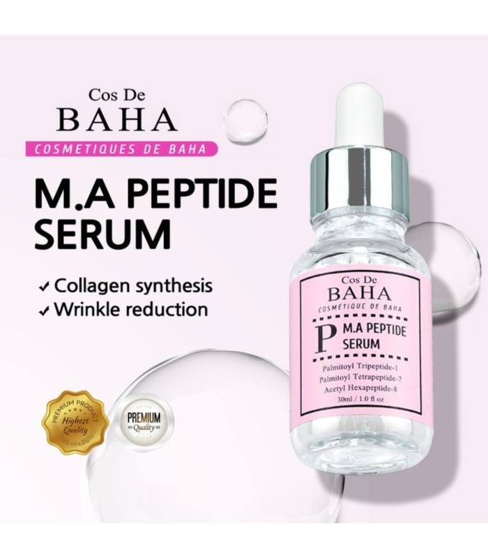 Cos De BAHA – Peptide Serum (P60) – Siero viso ai peptidi anti-age
