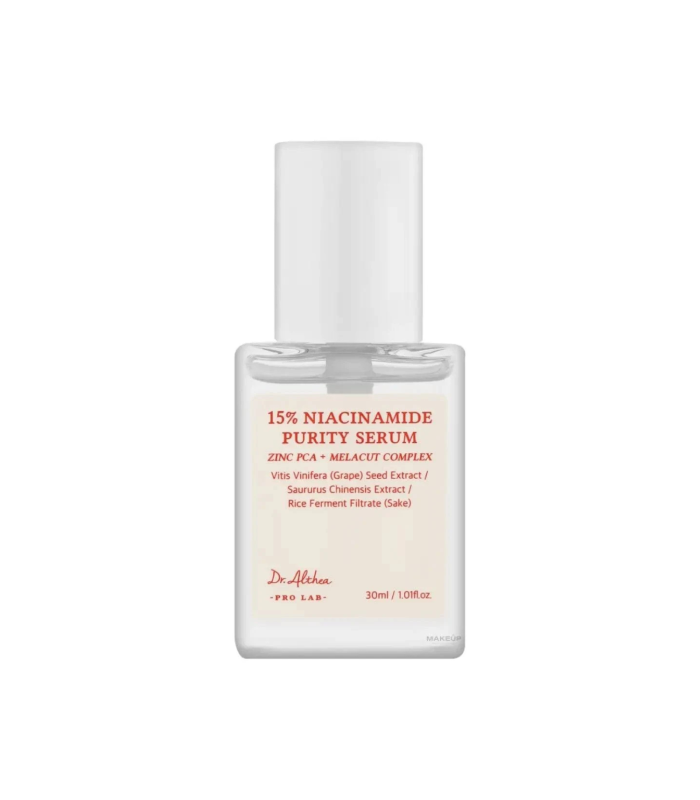 Dr. Althea – 15% Niacinamide Purity Serum – Siero viso purificante e illuminante