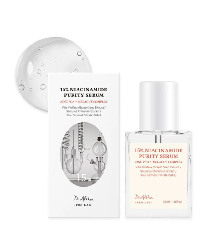 Dr. Althea – 15% Niacinamide Purity Serum – Siero viso purificante e illuminante