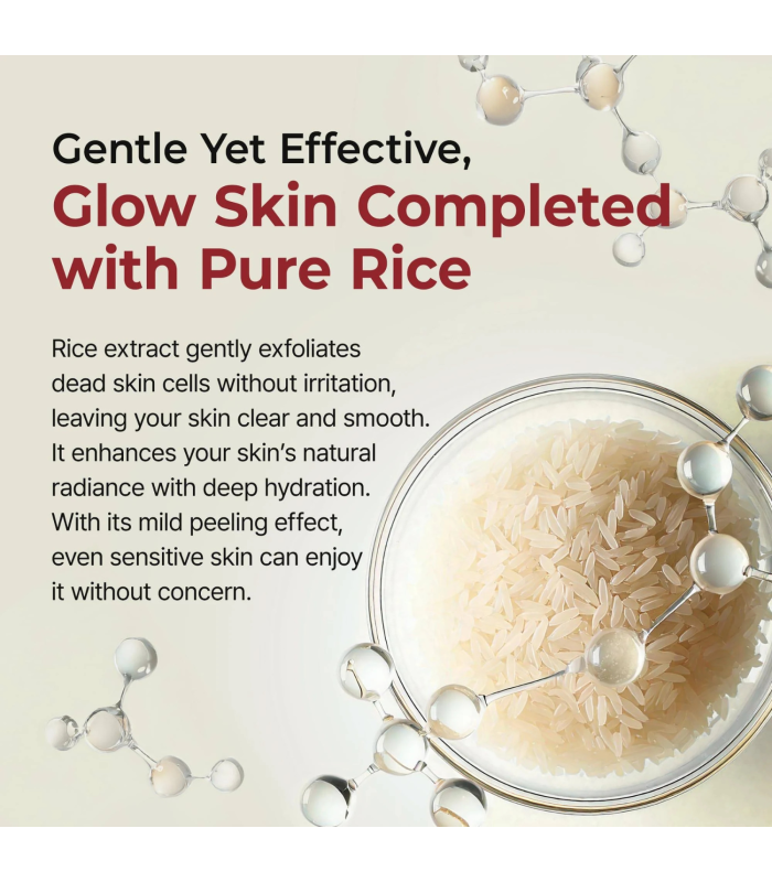 Dr.Melaxin – Peel Shot Exfoliant White Rice Ampoule – Ampoule viso esfoliante e illuminante al riso