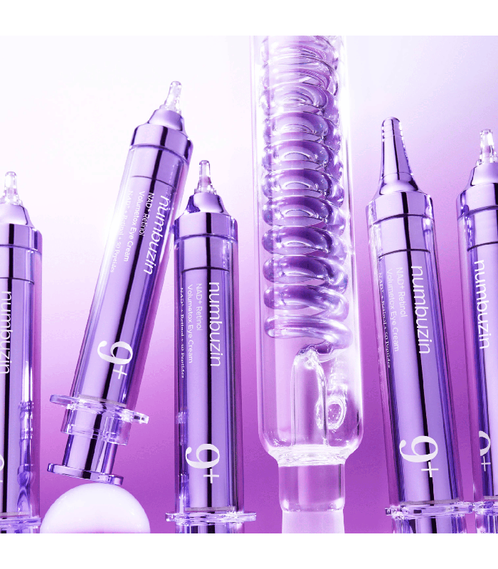 Numbuzin – No.9 NAD+ Retinol Volumetox Eye Cream – Crema contorno occhi anti-age al retinolo