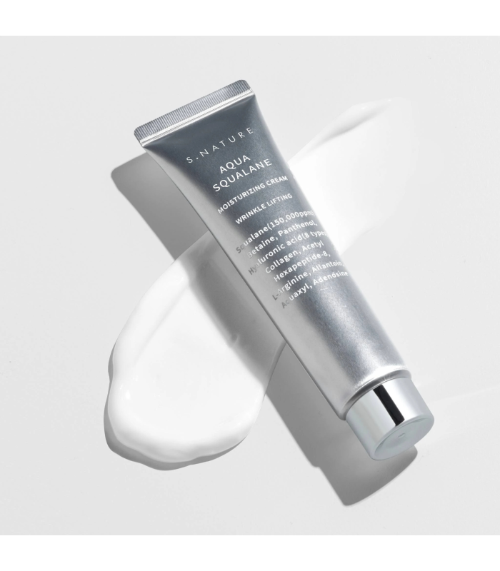 S.NATURE – Aqua Squalane Moisturizing Cream – Crema viso idratante allo squalano