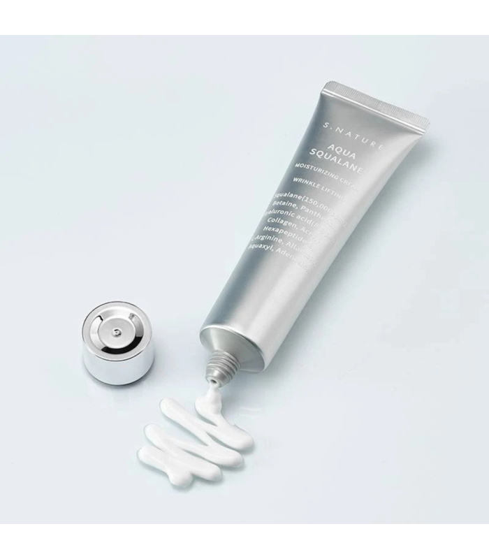 S.NATURE – Aqua Squalane Moisturizing Cream – Crema viso idratante allo squalano