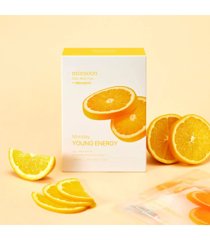 Mixsoon – Daily Mask Pack – Maschere viso in tessuto routine settimanale