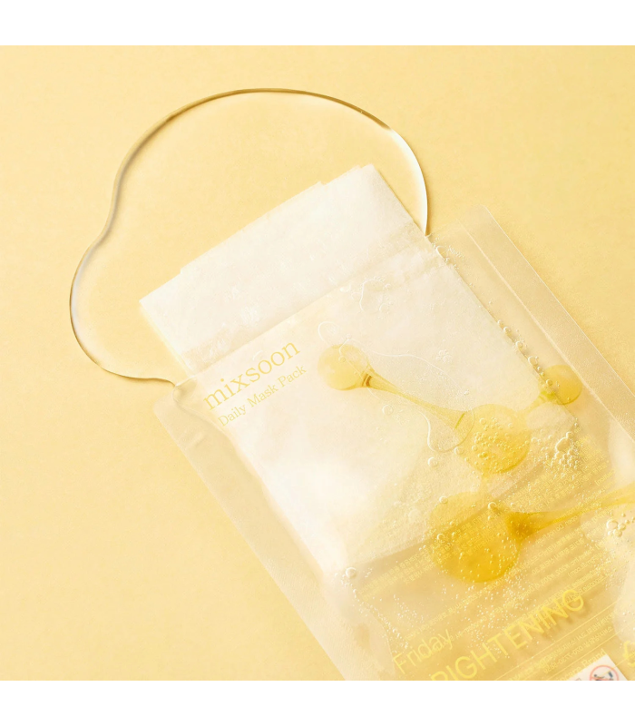 Mixsoon – Daily Mask Pack – Maschere viso in tessuto routine settimanale