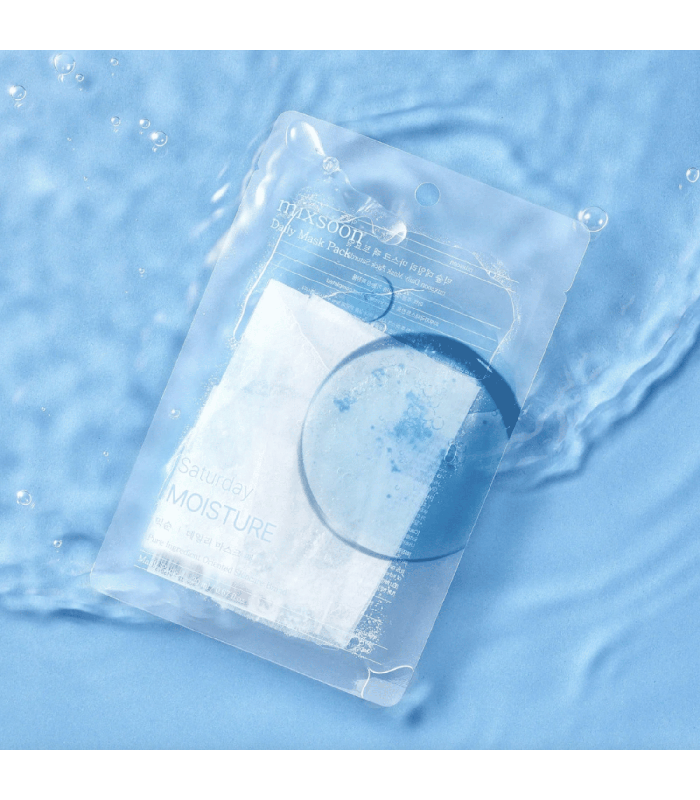 Mixsoon – Daily Mask Pack – Maschere viso in tessuto routine settimanale