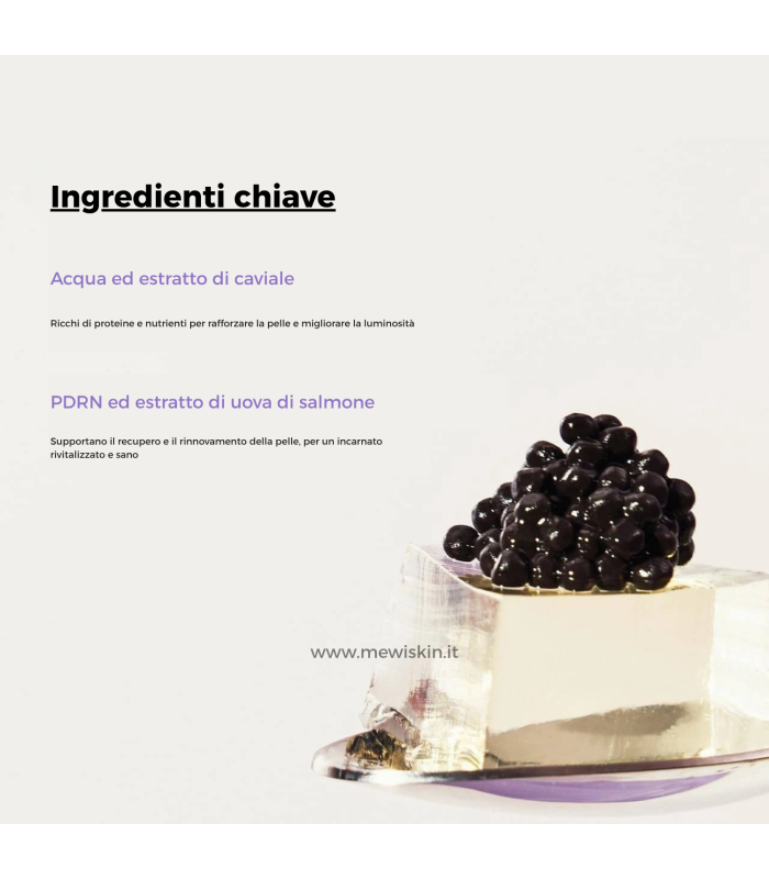 Biodance – Set 4x Rejuvenating Caviar PDRN Real Deep Mask – Rassodante & illuminante