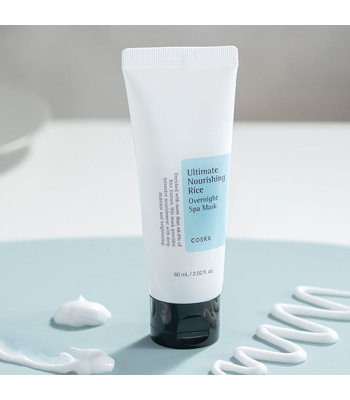 COSRX - Ultimate Nourishing Rice Overnight Spa Mask - Maschera Viso
