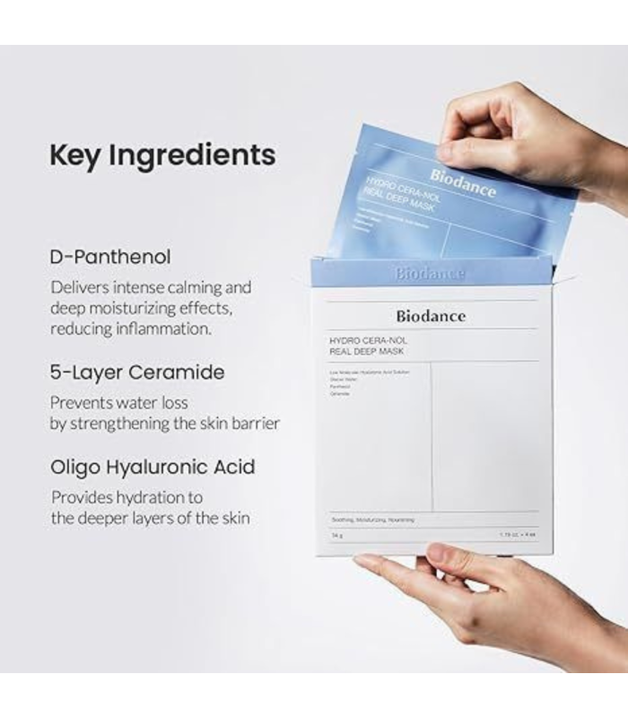 Biodance - Hydro Cera-nol Real Deep Mask - Moisturizing Collagen