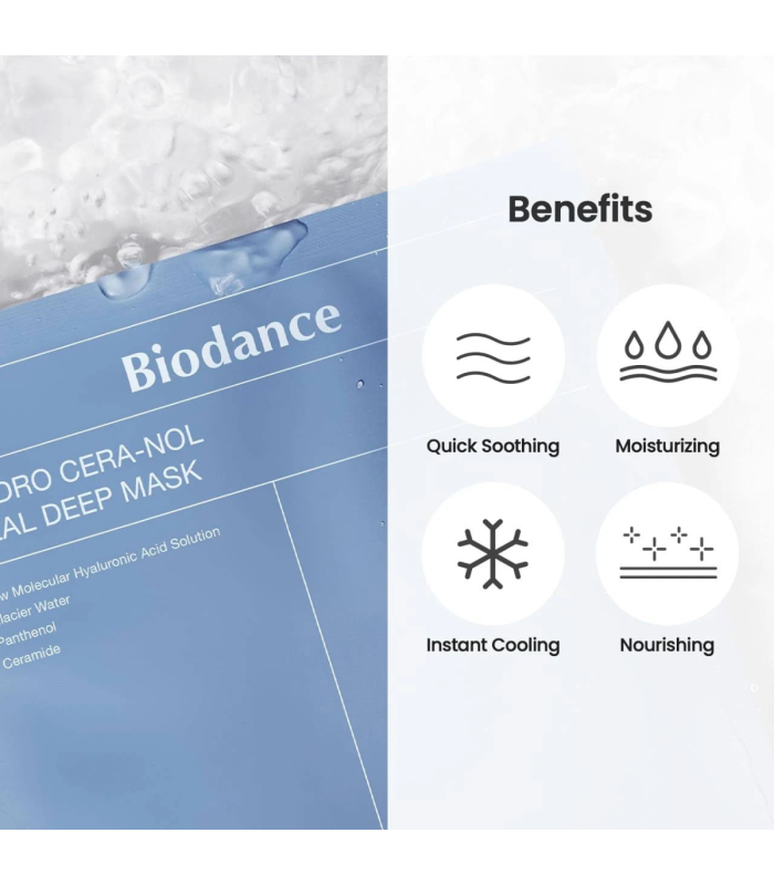 Biodance - Hydro Cera-nol Real Deep Mask - Moisturizing Collagen