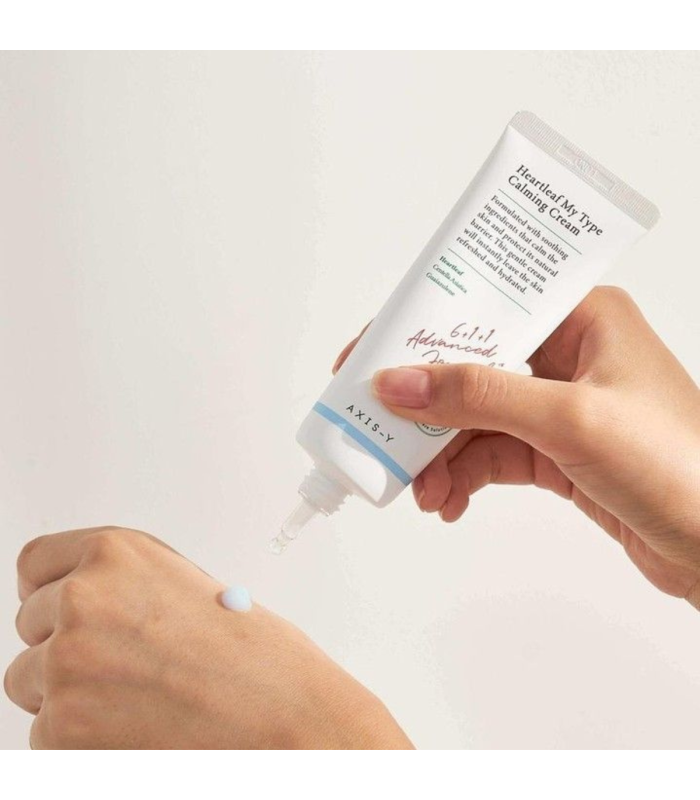 AXIS-Y - Heartleaf My Type Calming Cream - Crema viso idratante e lenitiva per pelle sensibile
