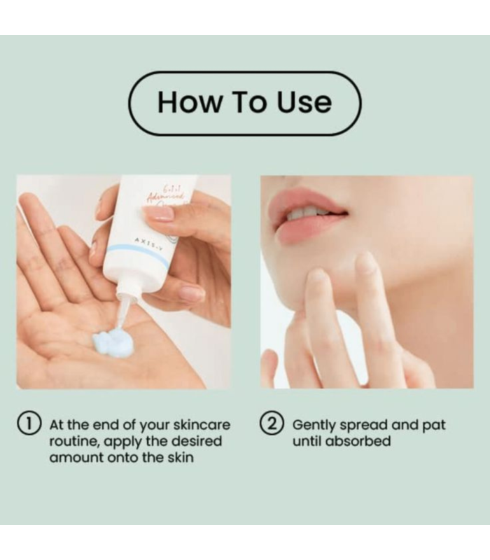 AXIS-Y - Heartleaf My Type Calming Cream - Crema viso idratante e lenitiva per pelle sensibile