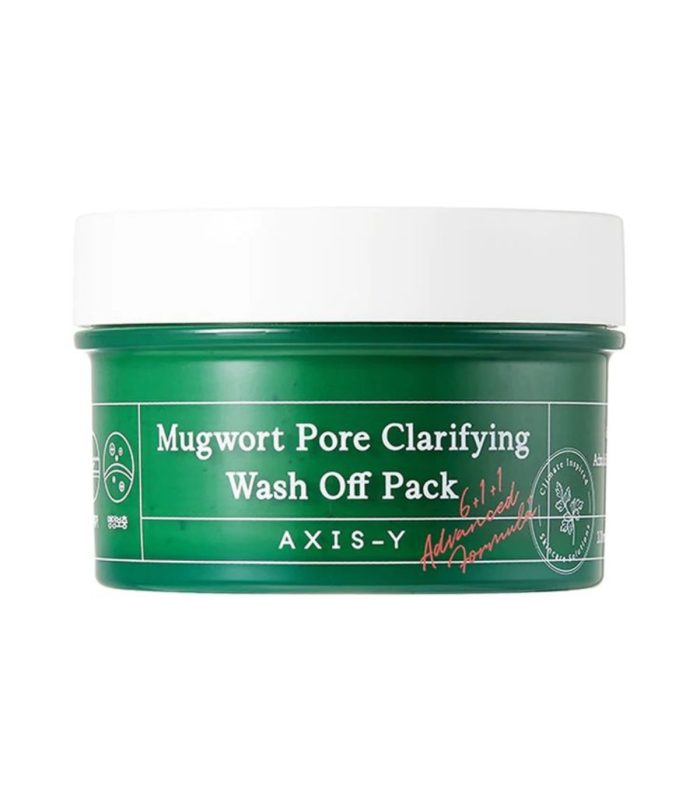 AXIS-Y - Mugwort Pore Clarifying Wash Off Pack - Maschera Viso