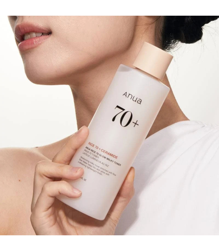 Anua - Rice 70 Glow Milky Toner - Tonico Viso