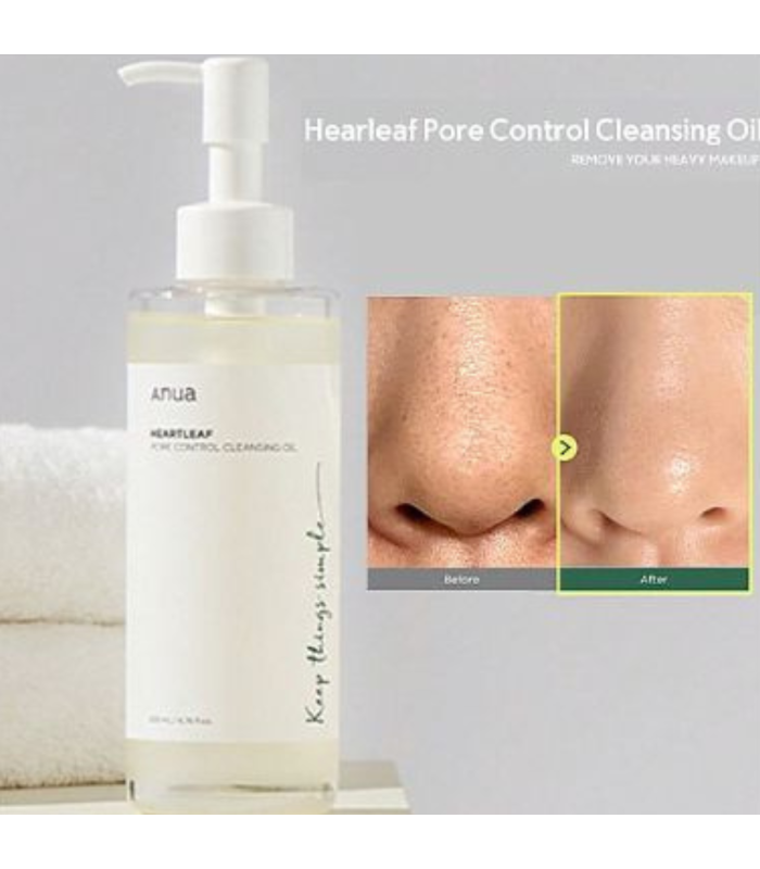 Anua - Heartleaf Pore Control Cleansing Oil - Olio struccante