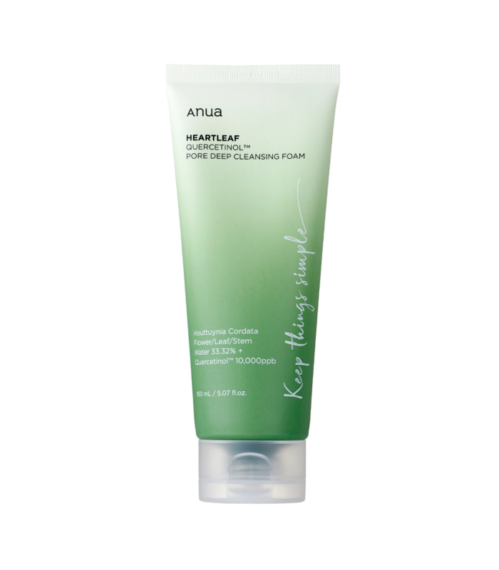 Anua - Heartleaf Quercetinol Pore Deep Cleansing Foam - Detergente Viso