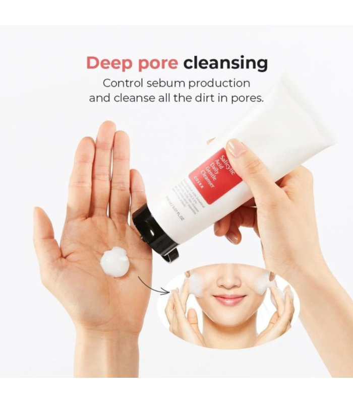 COSRX - Salicylic Acid Daily Gentle Cleanser - Detergente Viso