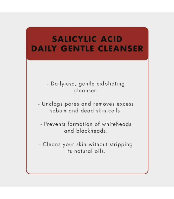 COSRX - Salicylic Acid Daily Gentle Cleanser - Detergente Viso