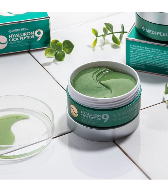 MEDI-PEEL - Hyaluron Cica Peptide 9 Ampoule Eye Patch - Patch Occhi