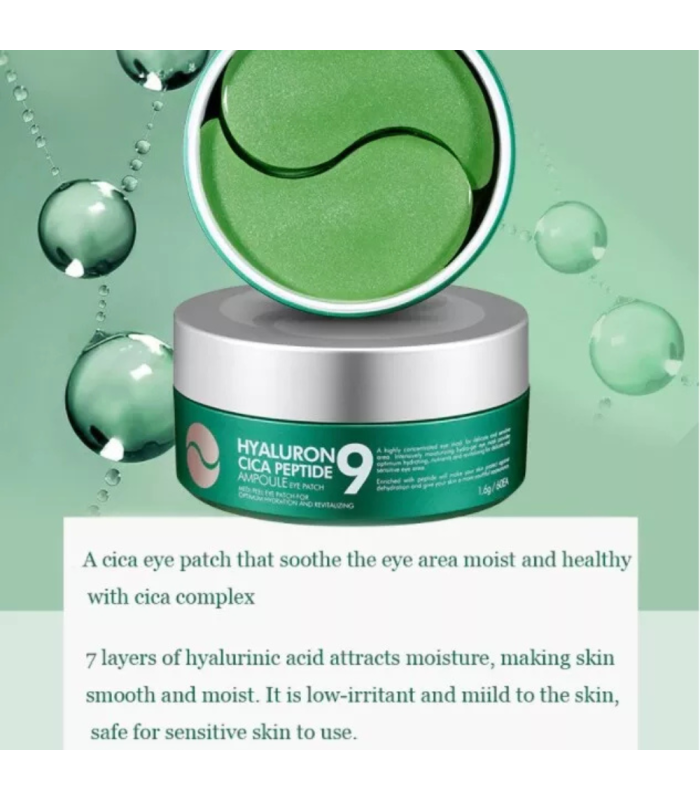 MEDI-PEEL - Hyaluron Cica Peptide 9 Ampoule Eye Patch - Patch Occhi