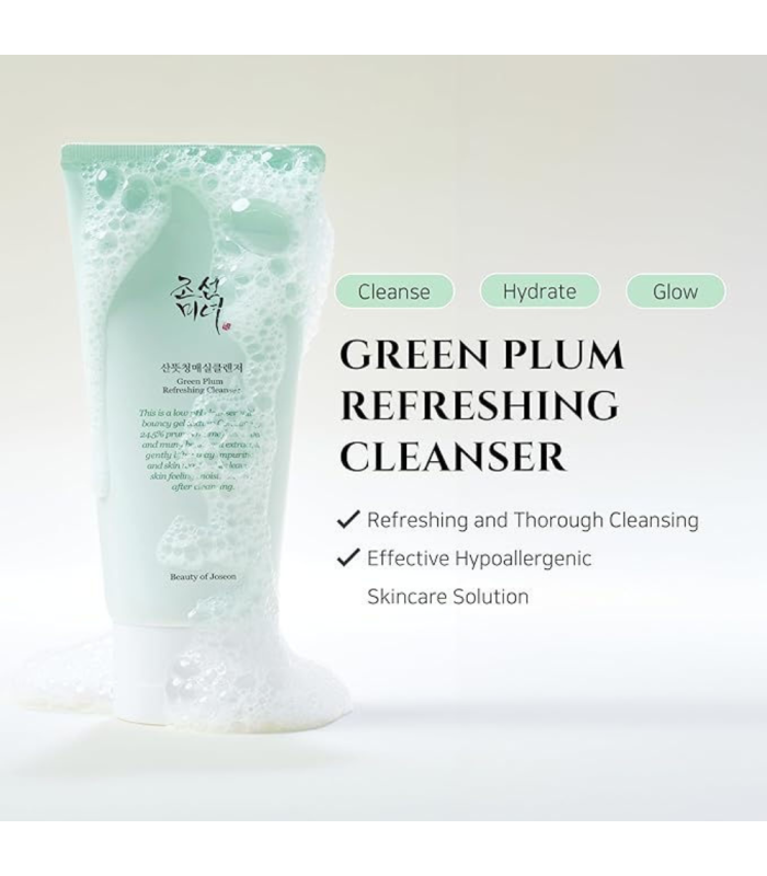 Beauty of Joseon - Green Plum Refreshing Cleanser - Detergente Viso