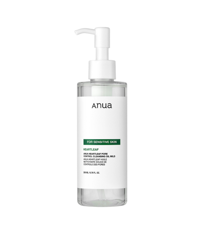 Anua - Heartleaf Pore Control Cleansing Oil for Sensitive Skin - Olio Detergente