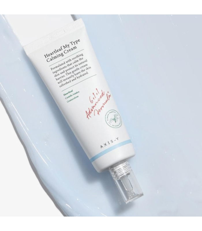 AXIS-Y - Heartleaf My Type Calming Cream - Crema viso idratante e lenitiva per pelle sensibile