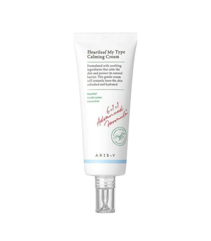 AXIS-Y - Heartleaf My Type Calming Cream - Crema viso idratante e lenitiva per pelle sensibile