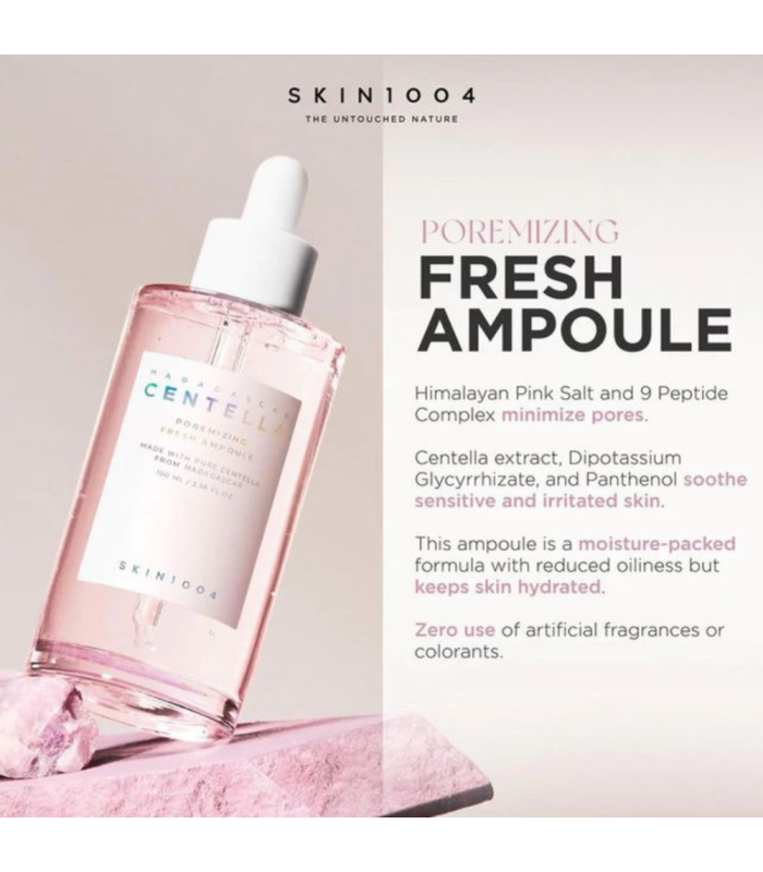 SKIN1004 - Madagascar Centella Poremizing Fresh Ampoule - Siero viso alla centella per pori dilatati