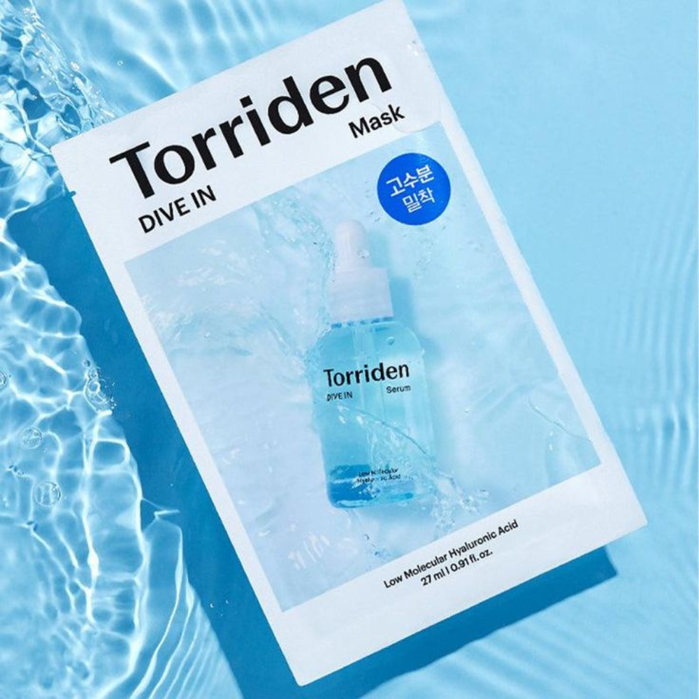 Torriden - Dive-In Low Molecular Hyaluronic Acid Mask - Maschera idratante all'acido ialuronico