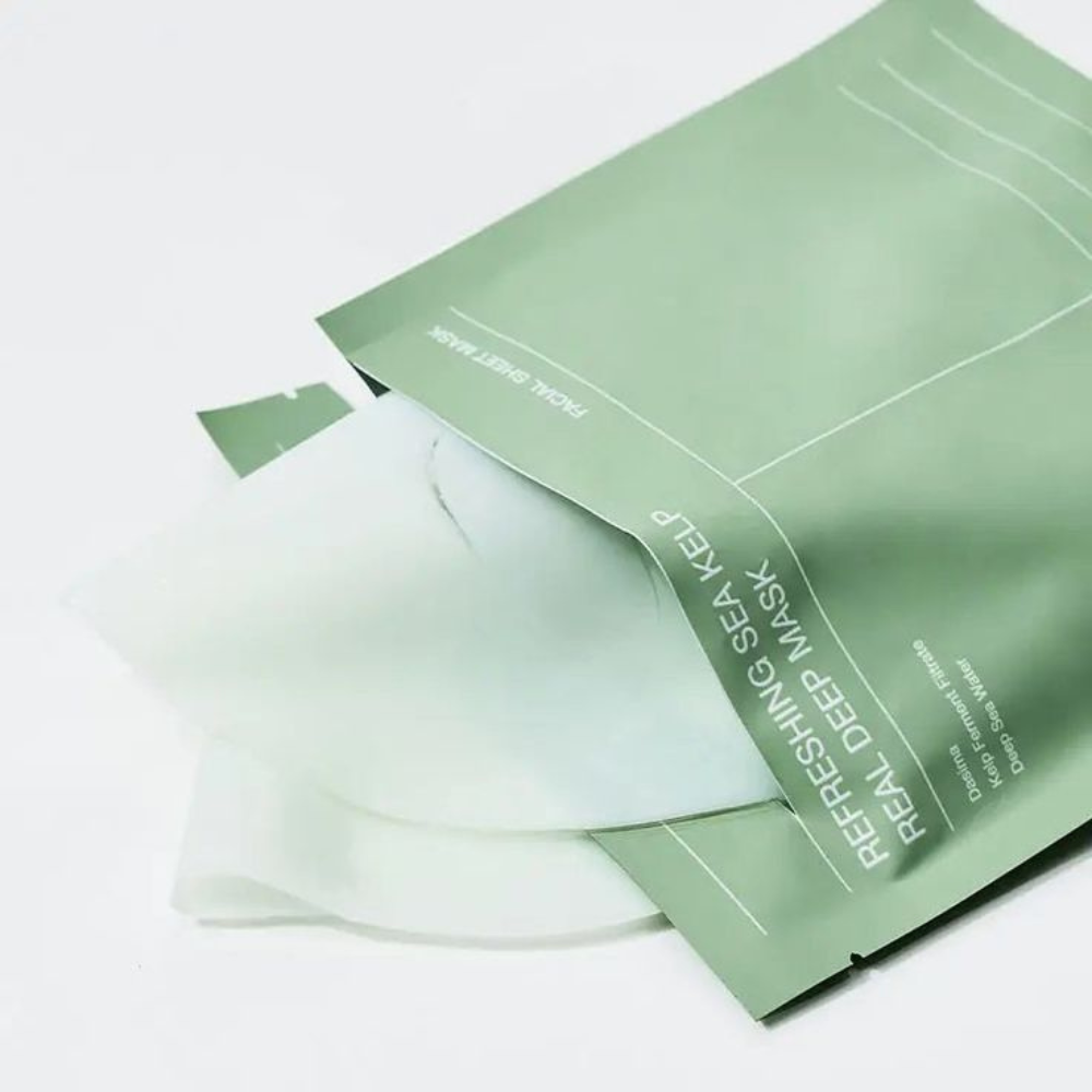 Biodance - Refreshing Sea Kelp Real Deep Mask - Maschera viso lenitiva e idratante alle alghe marine