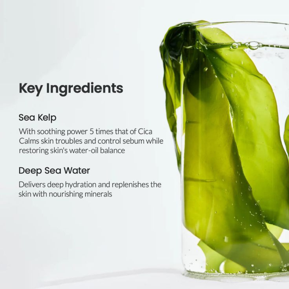 Biodance - Refreshing Sea Kelp Real Deep Mask - Maschera viso lenitiva e idratante alle alghe marine