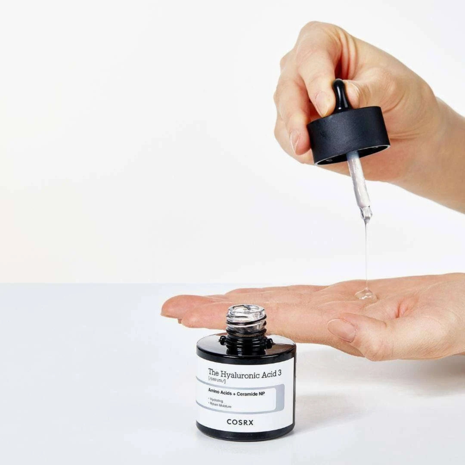 COSRX- The Hyaluronic Acid 3 Serum - Siero viso idratante rimpolpante con acido ialuronico