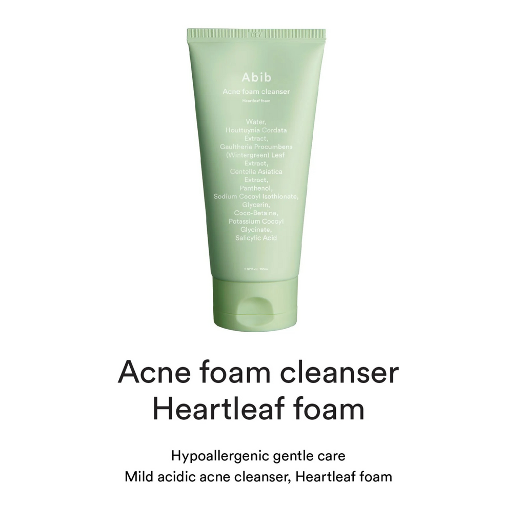 Abib - Cleansing Foam for Acne Skin - Detergente viso purificante anti-acne