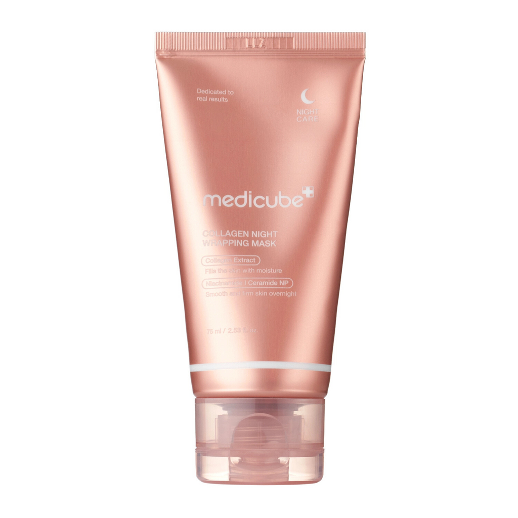 Medicube - Collagen Night Wrapping Peel Off Mask - Maschera viso notturna peel-off rassodante al collagene