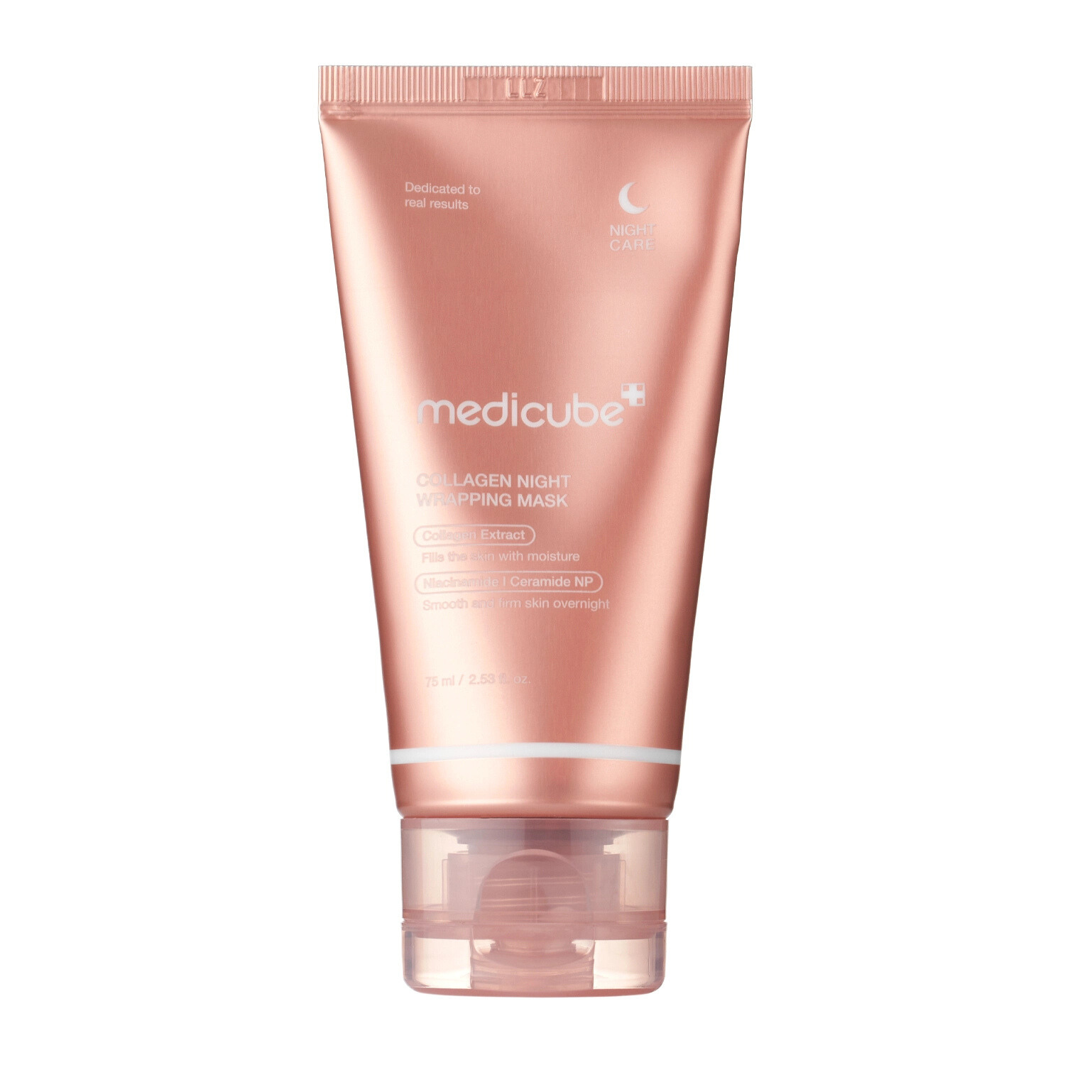 Medicube - Collagen Night Wrapping Peel Off Mask - Maschera viso notturna peel-off rassodante al collagene