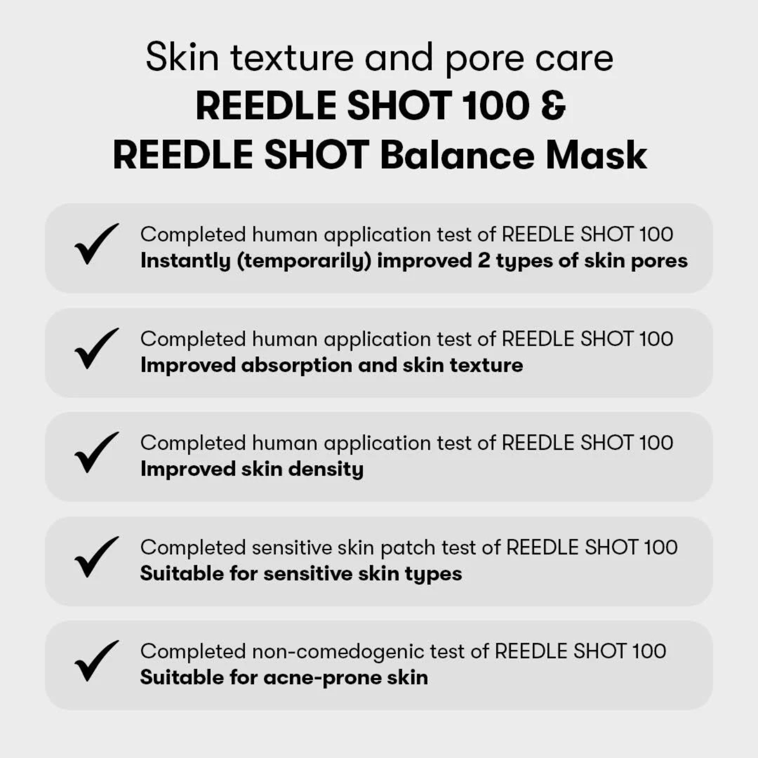 VT Cosmetics - Reedle Shot 100 2 Step Mask - Maschera viso in due fasi illuminante e levigante con Reedle Shot 100