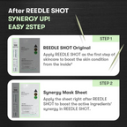 VT Cosmetics – Reedle Shot 100 2 Step Mask - Maschera viso in due fasi illuminante e levigante con Reedle Shot 100