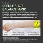 VT Cosmetics – Reedle Shot 100 2 Step Mask - Maschera viso in due fasi illuminante e levigante con Reedle Shot 100
