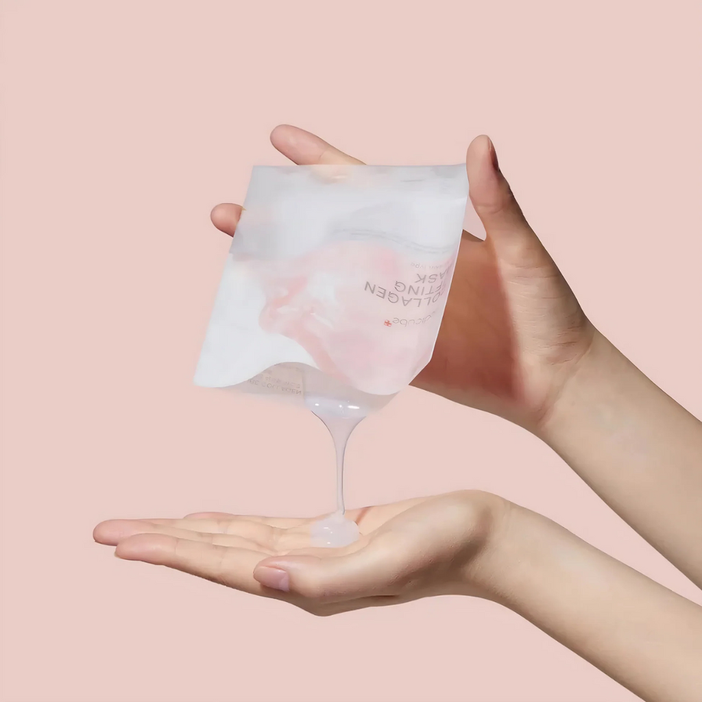 Medicube - Collagen Lifting Mask - Maschera viso idratante e tonificante con collagene