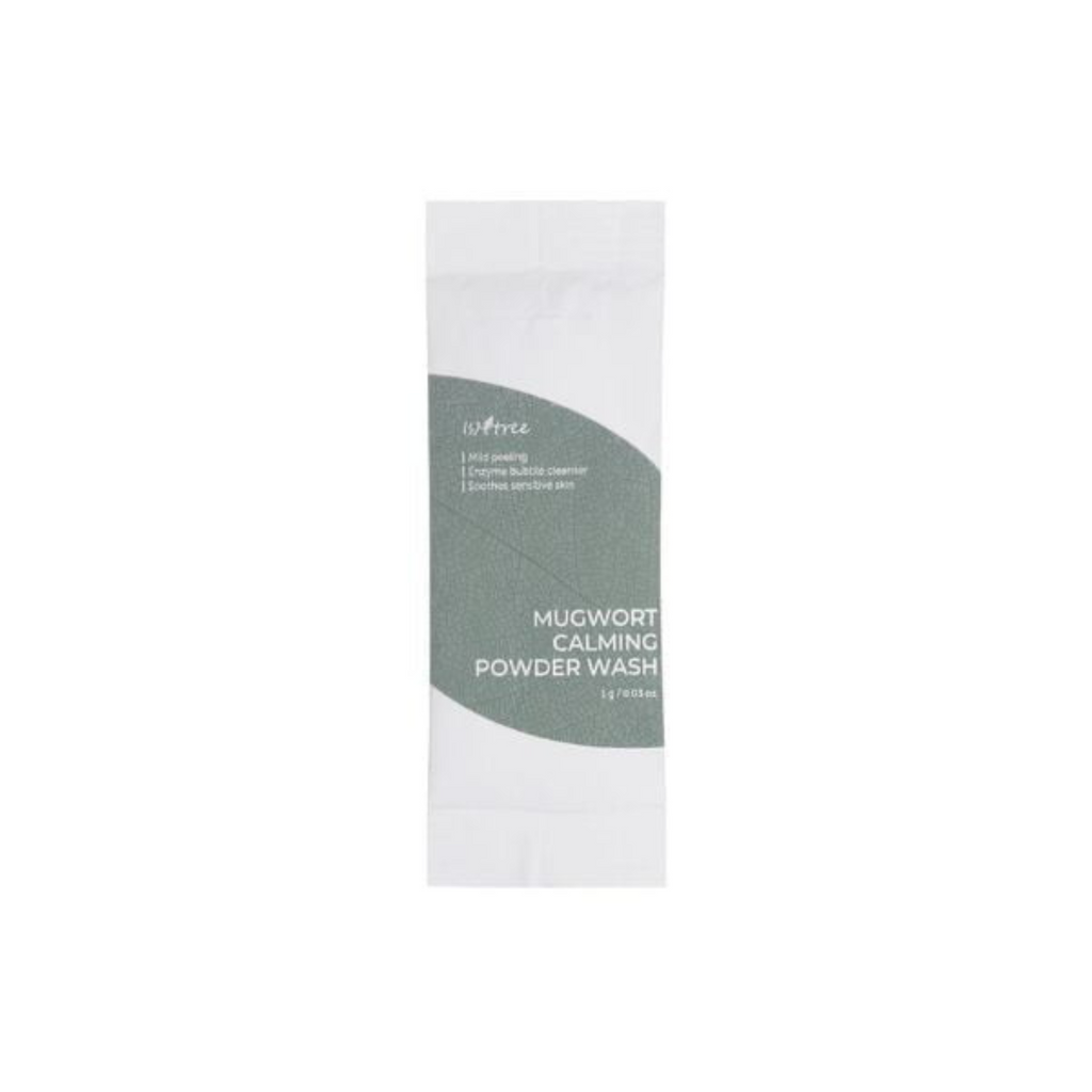 Isntree - Mugwort Calming Powder Wash - Detergente viso in polvere lenitivo all’artemisia