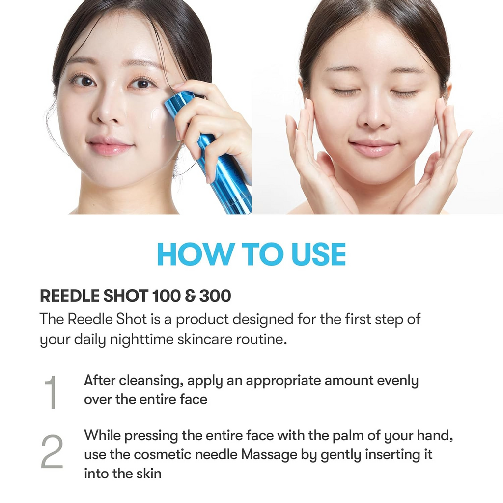 VT Cosmetics - Hydrop Reedle Shot 100hL - Trattamento viso idratante e rivitalizzante con microneedle